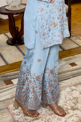 Sitara Powder Blue Ethnic Suit Set