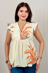 Elina Cotton Schiffli Tunic