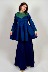 Emerald Neel Anarkali Ethnic Suit