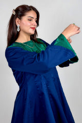 Emerald Neel Anarkali Ethnic Suit