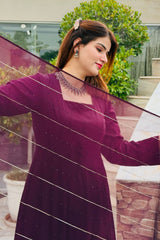 Gulnaar Anarkali Ethnic Suit