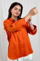 Kesari Aura Satin Shirt