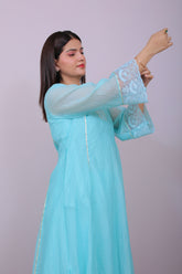 Neel Chand Chanderi Suit Set
