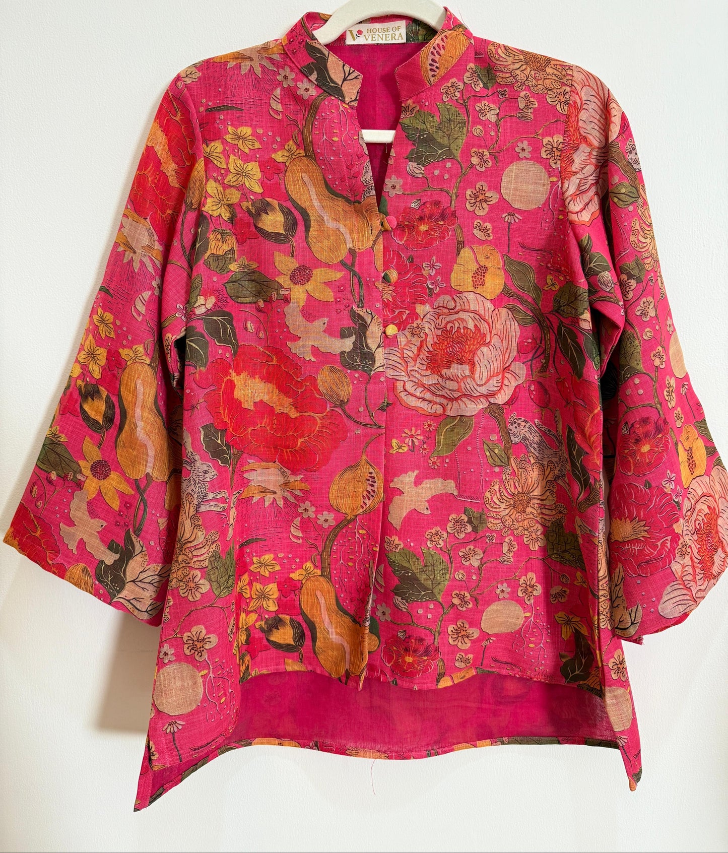 Luxe Bloom Linen Co-ord Set