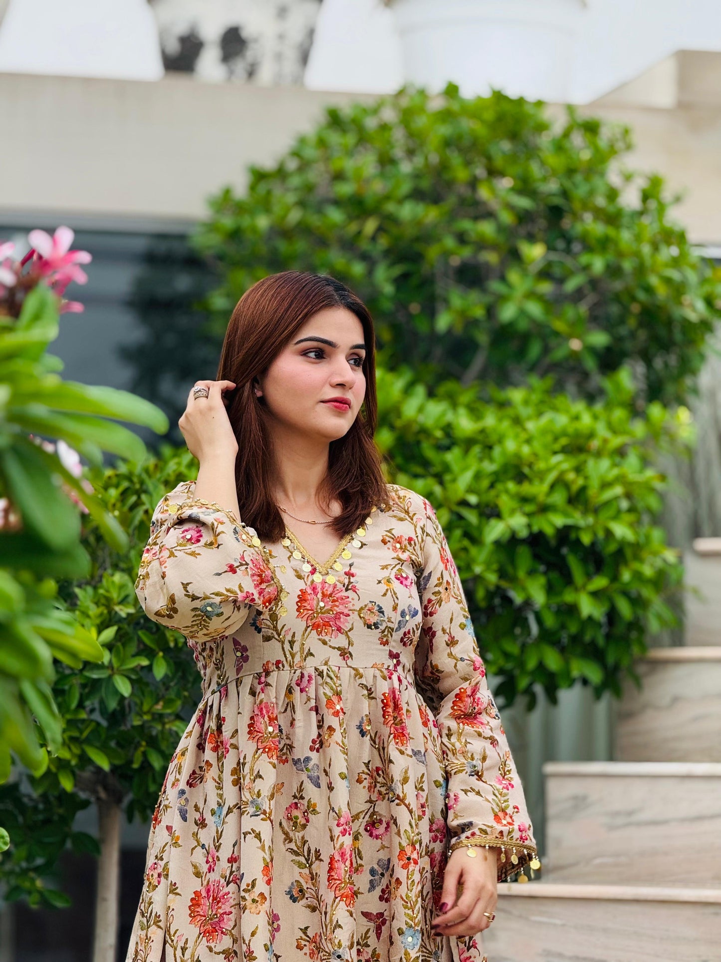 Floral Elegance Co-ord Set