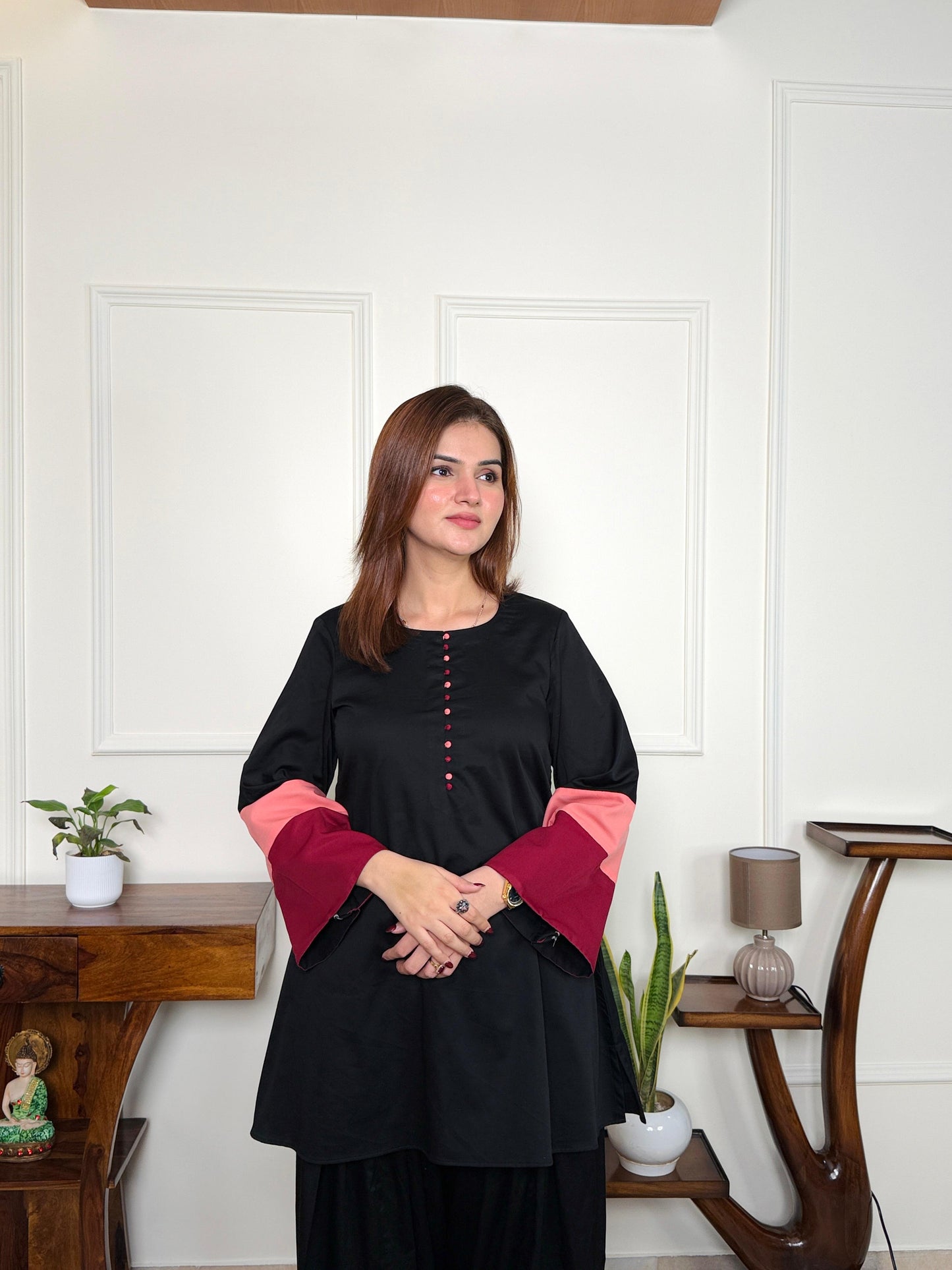 Nooré Farsi – Giza Cotton Co-ord Set with Farsi Salwar