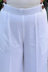 Premium Cotton-Rayon Straight Fit Trousers