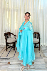 Kiara Mul Chanderi Anarkali Set