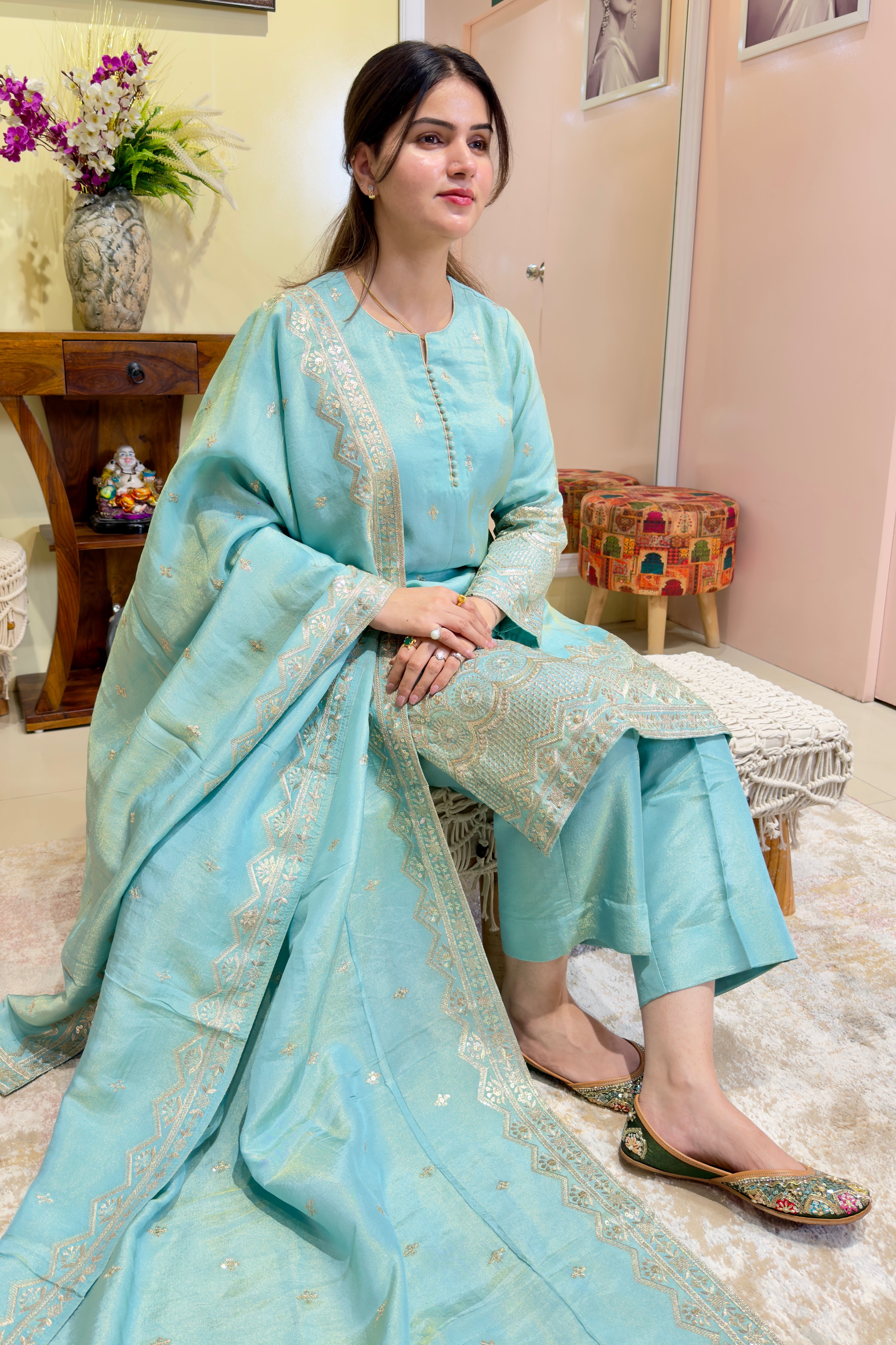 Inayat Tissue Suit Set