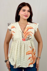 Elina Cotton Schiffli Tunic