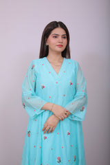 Kiara Mul Chanderi Anarkali Set