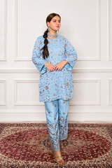 Sitara Powder Blue Ethnic Suit Set