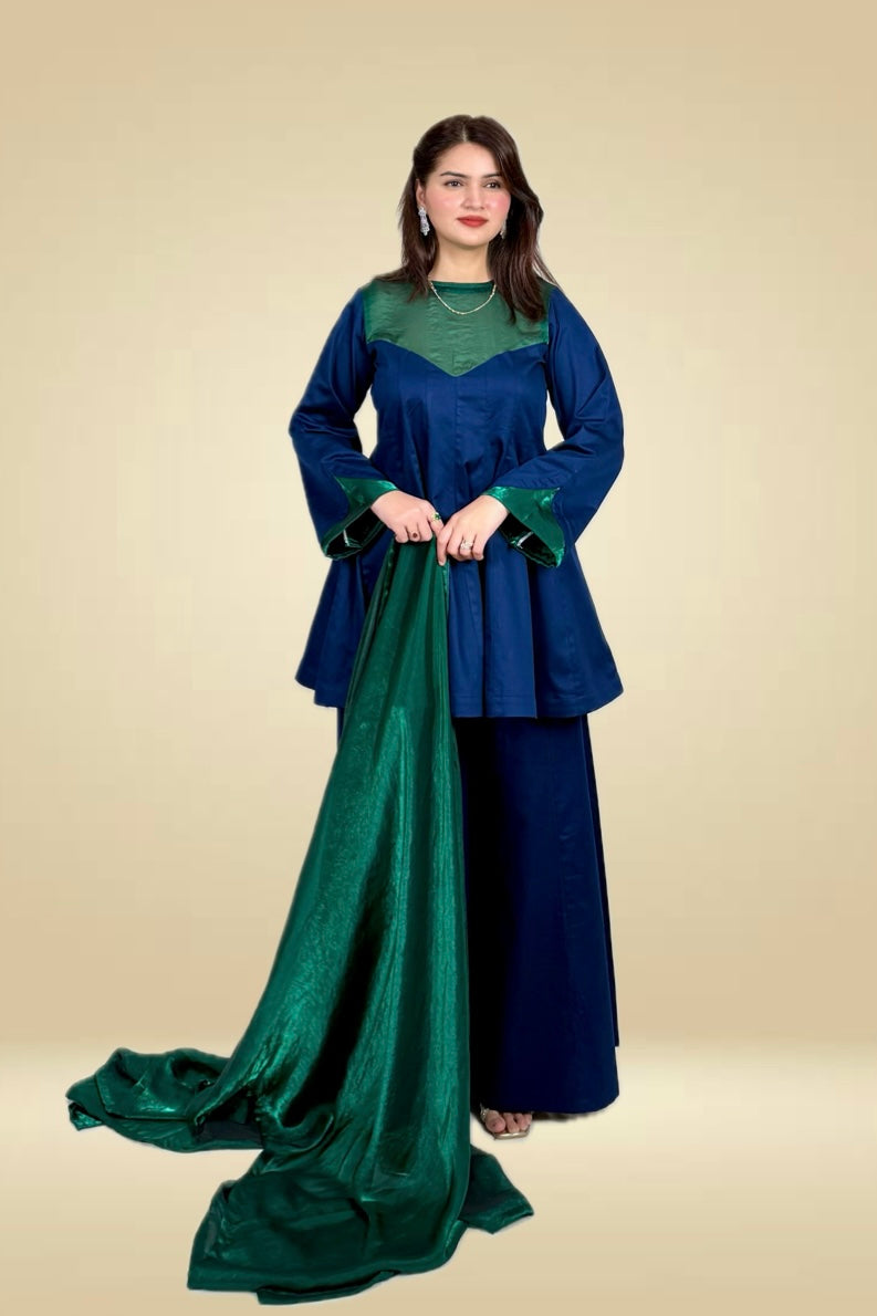 Emerald Neel Anarkali Ethnic Suit