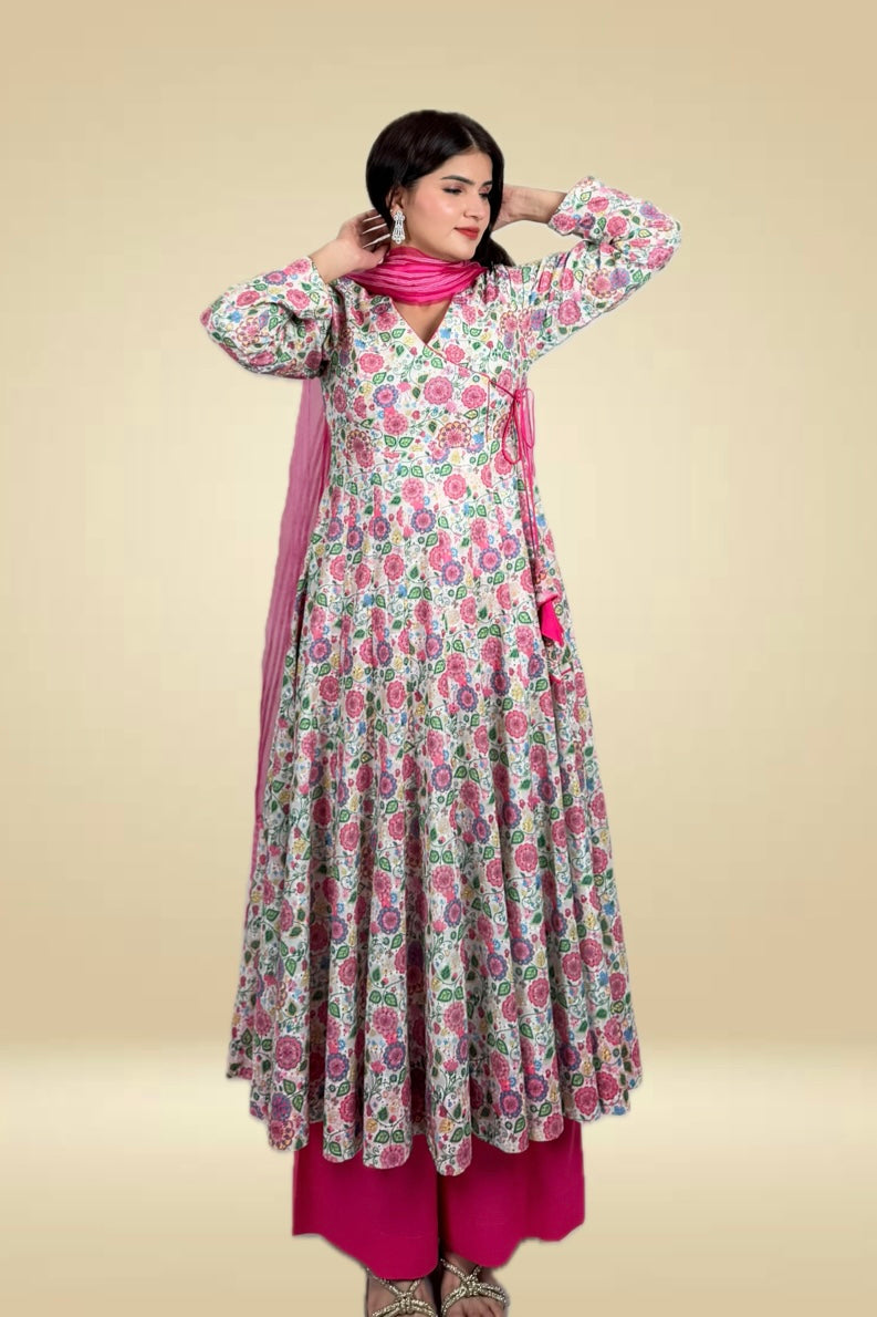 Vasudha Angrakha Anarkali Ethnic Suit