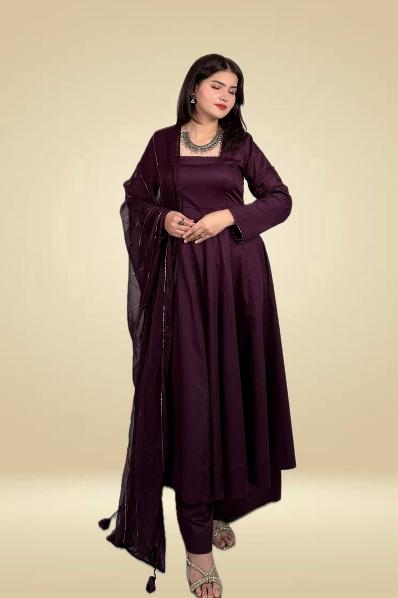 Gulnaar Anarkali Ethnic Suit