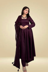 Gulnaar Anarkali Ethnic Suit