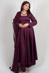 Gulnaar Anarkali Ethnic Suit