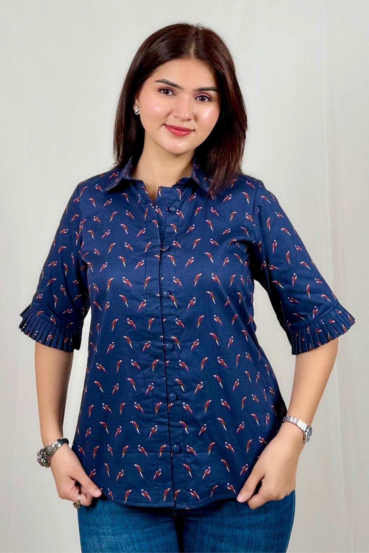 Meher Cambric Cotton Tunic