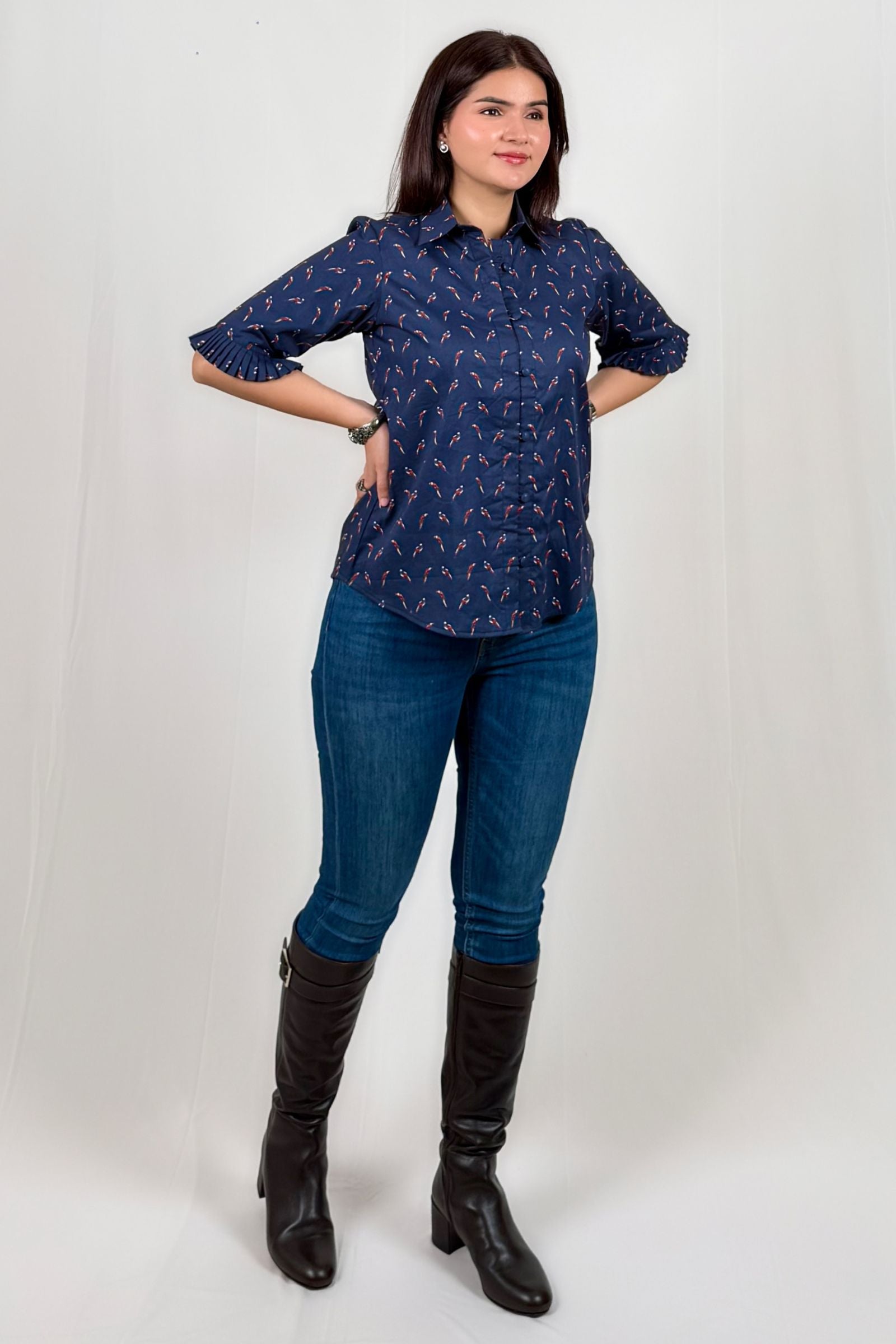 Meher Cambric Cotton Tunic