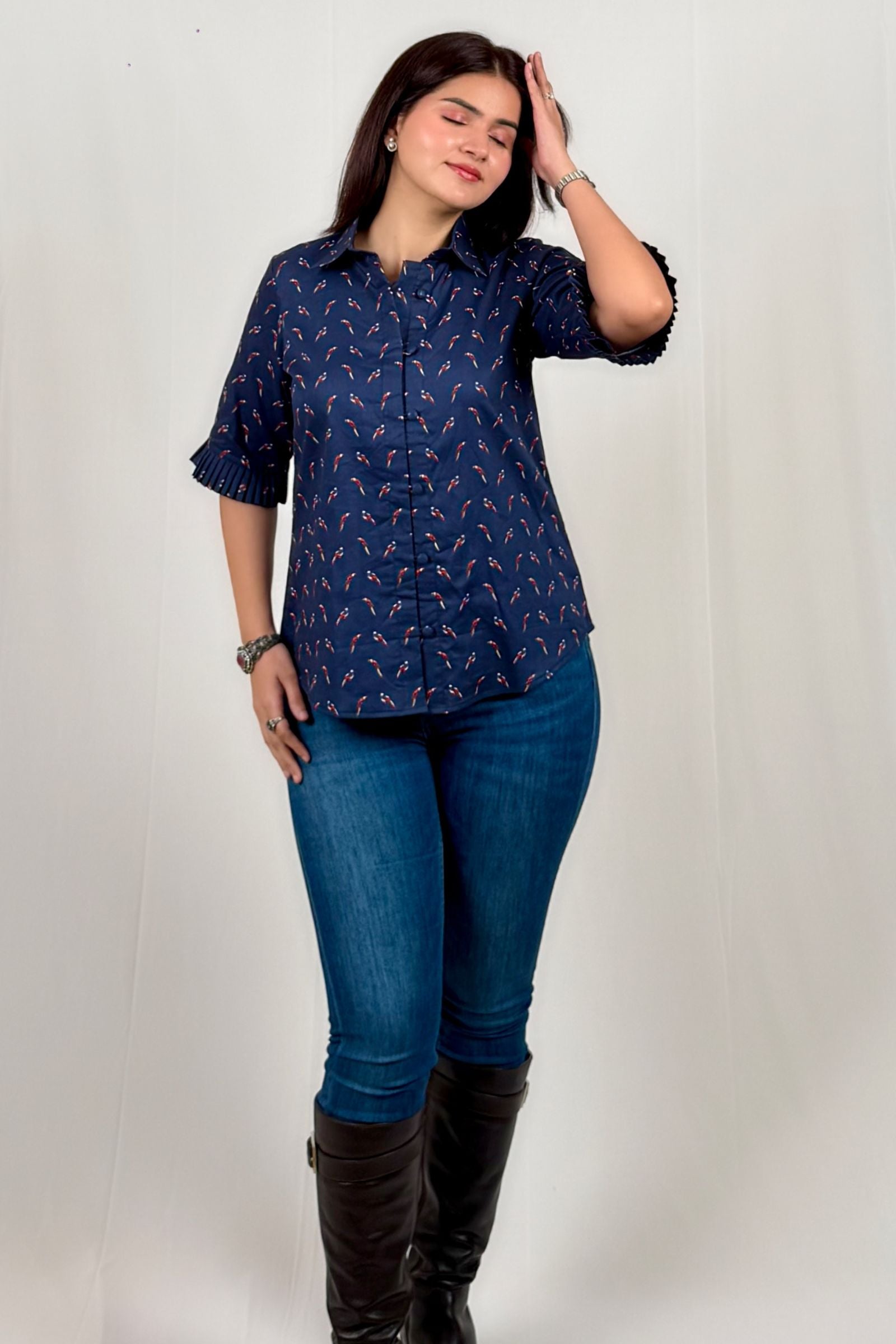 Meher Cambric Cotton Tunic