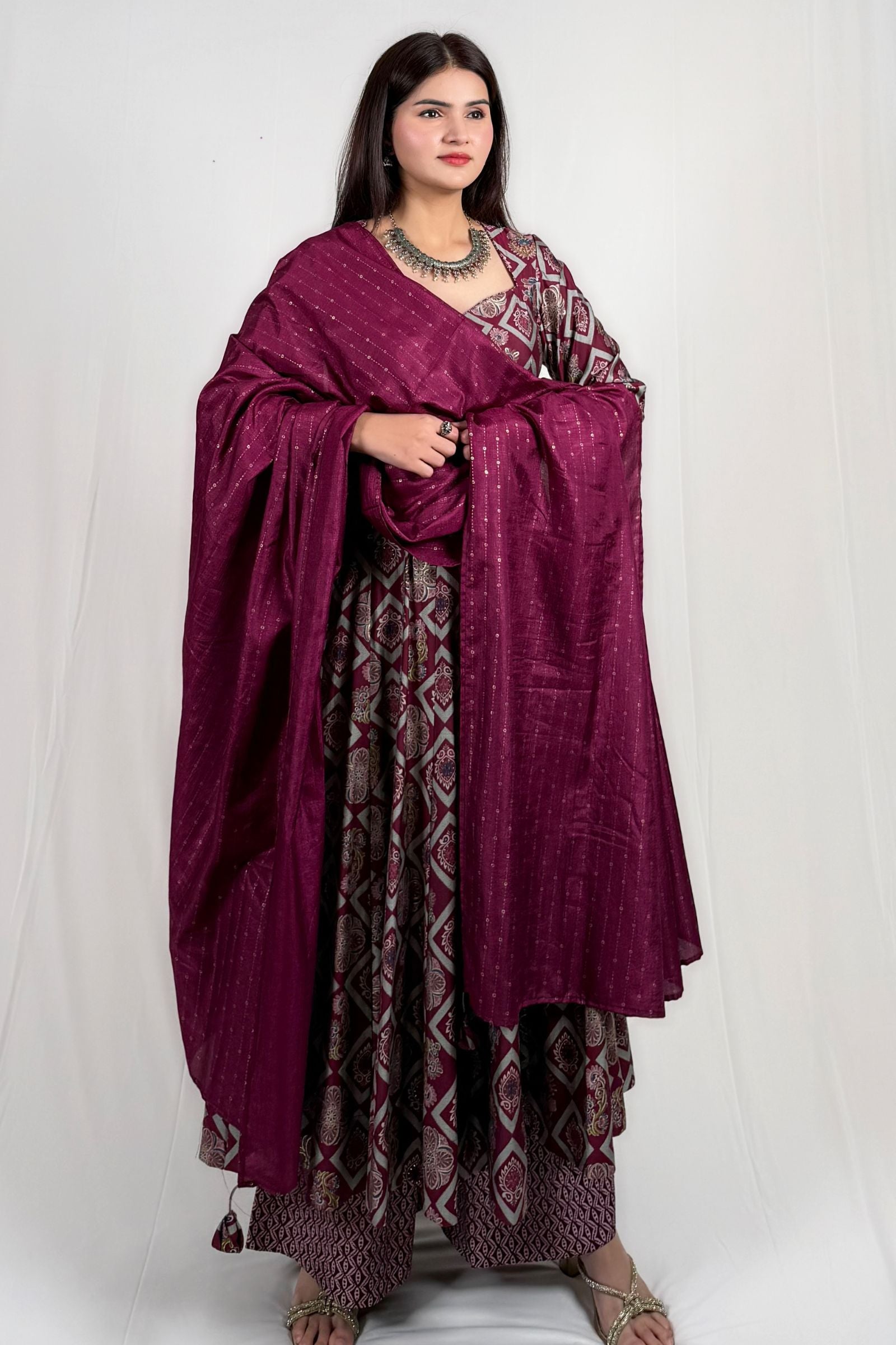 Rangmahal Noor Anarkali Ethnic Suit