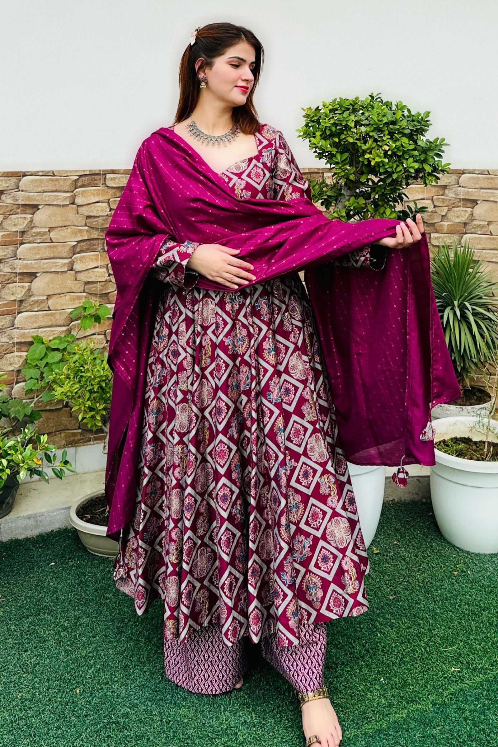 Rangmahal Noor Anarkali Ethnic Suit