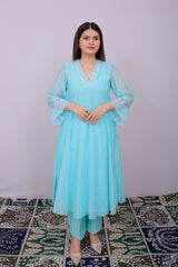 Neel Chand Chanderi Suit Set