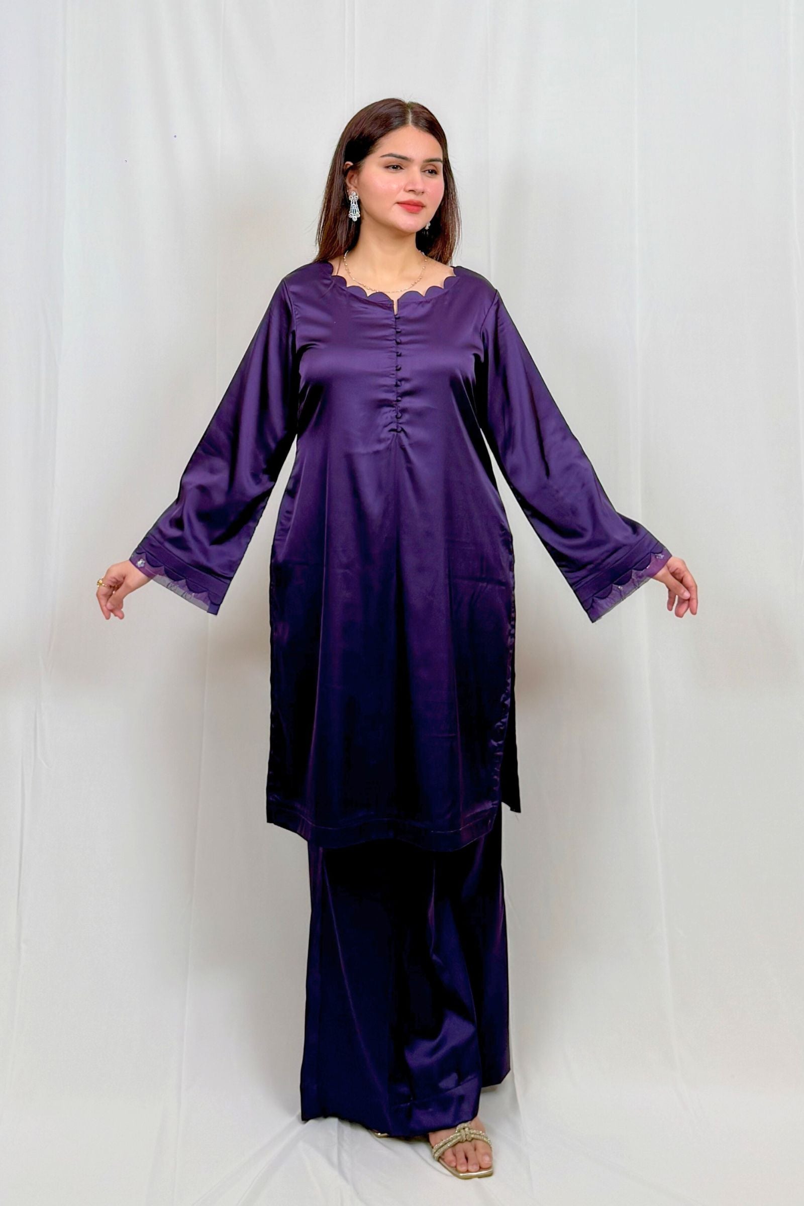 Shehnaaz Royal Plum Ethnic Suit