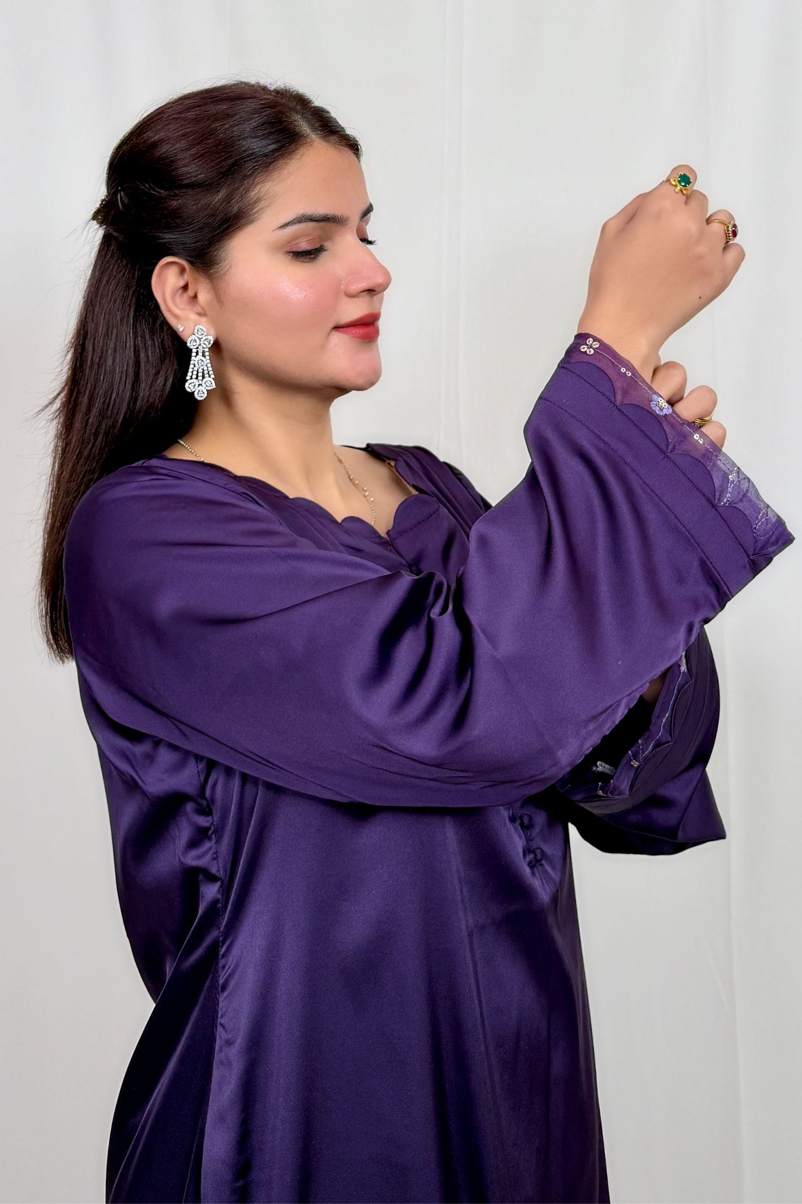 Shehnaaz Royal Plum Ethnic Suit