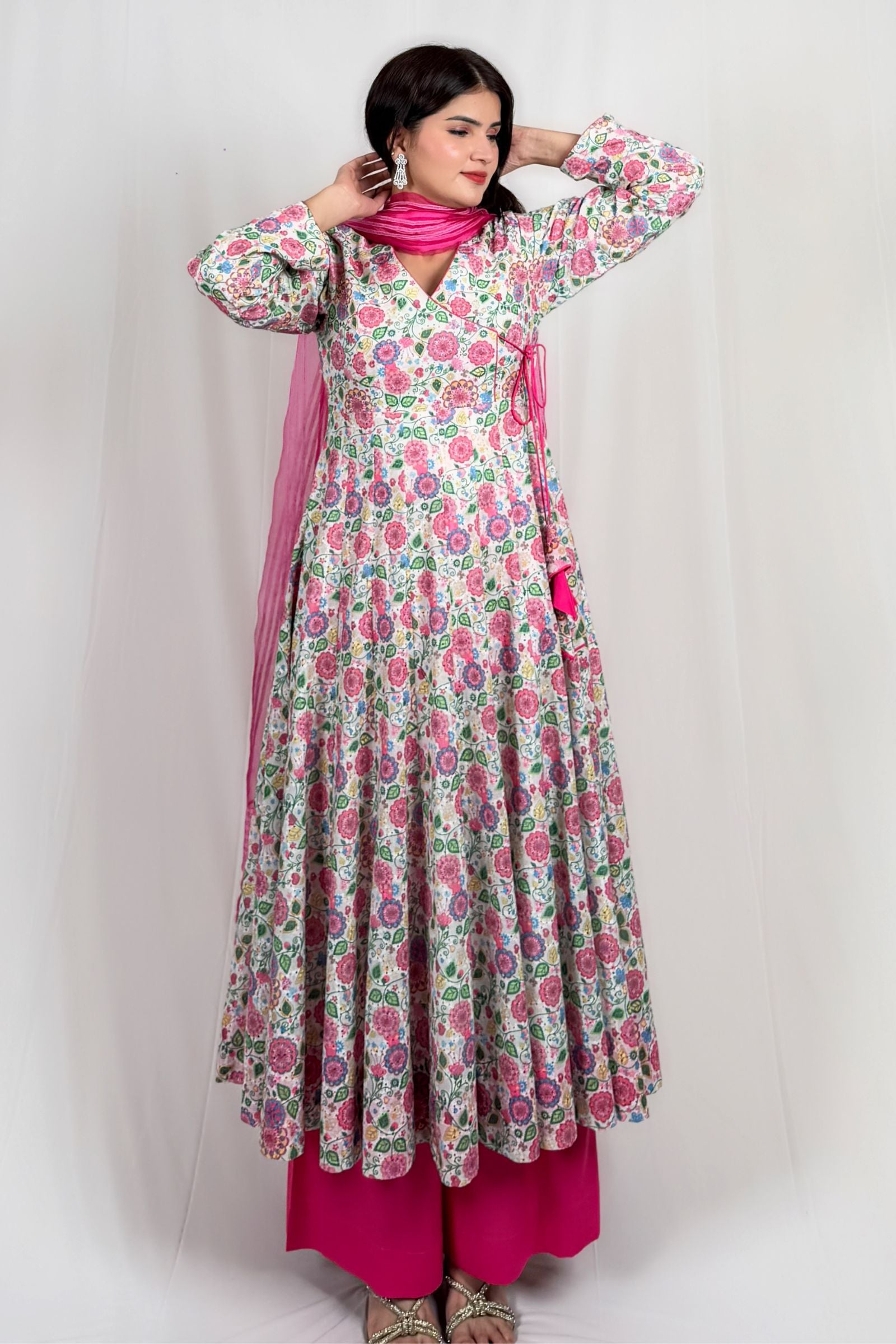 Vasudha Angrakha Anarkali Ethnic Suit