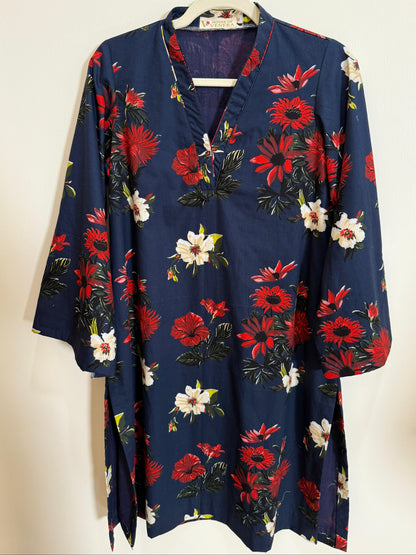 Midnight Bloom Cotton Set