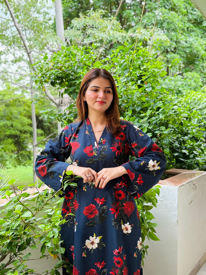 Midnight Bloom Cotton Set