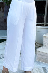 Premium Cotton-Rayon Straight Fit Trousers