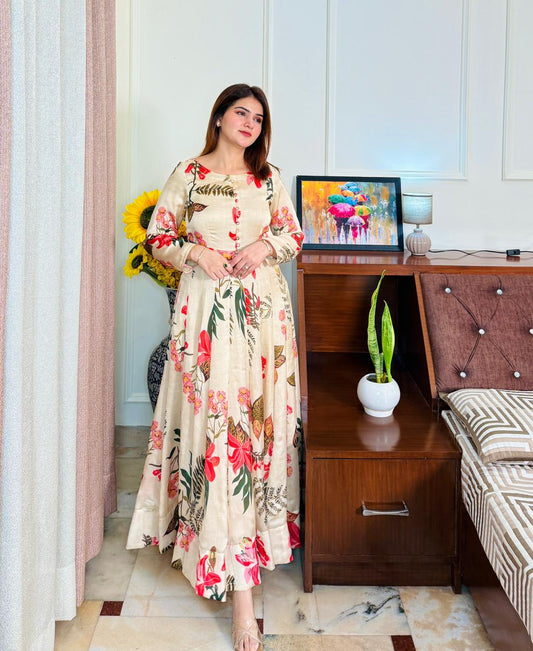 The Kiara Floral Glow Dress