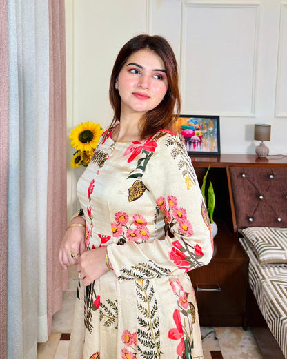 The Kiara Floral Glow Dress