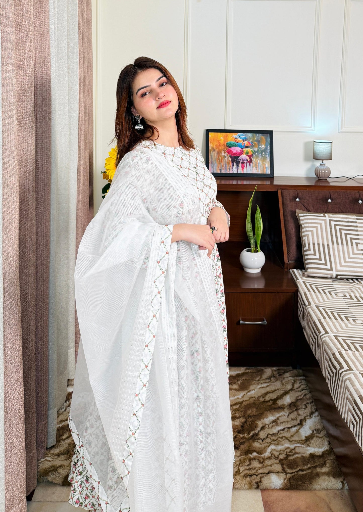 The Aanya Cotton Anarkali Dress