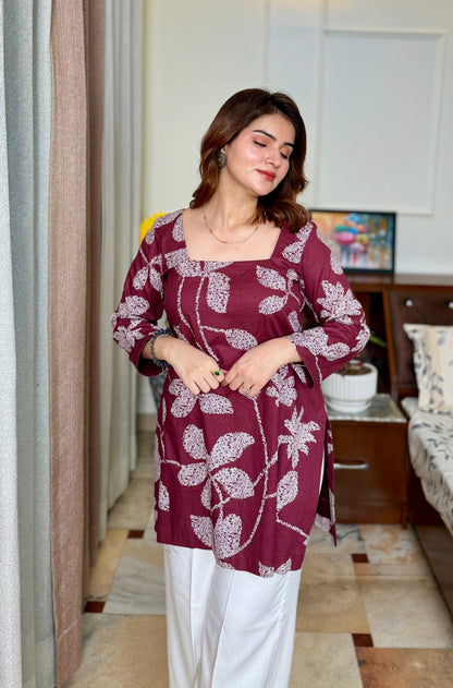 Lira Cotton Short Kurti