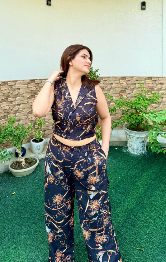 Midnight Charm Co-ord Set