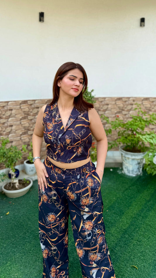 Midnight Charm Co-ord Set