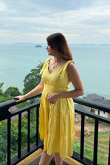 Sunshine Bloom Yellow Dress
