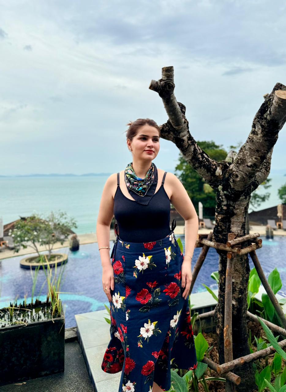 Blooming Grace Cambric Skirt