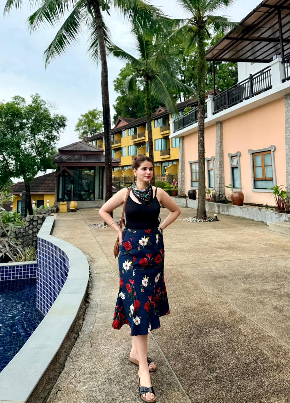 Blooming Grace Cambric Skirt