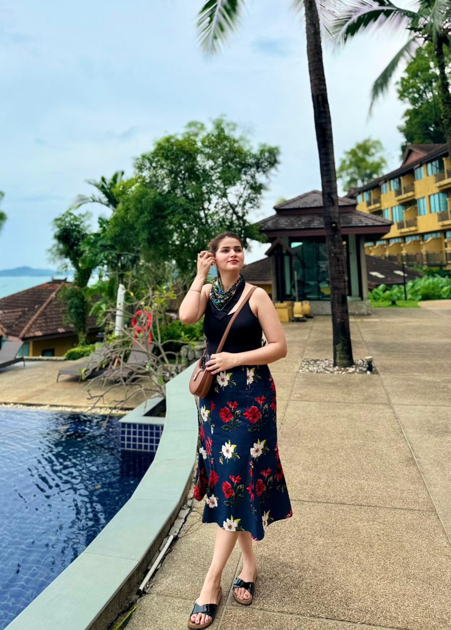 Blooming Grace Cambric Skirt