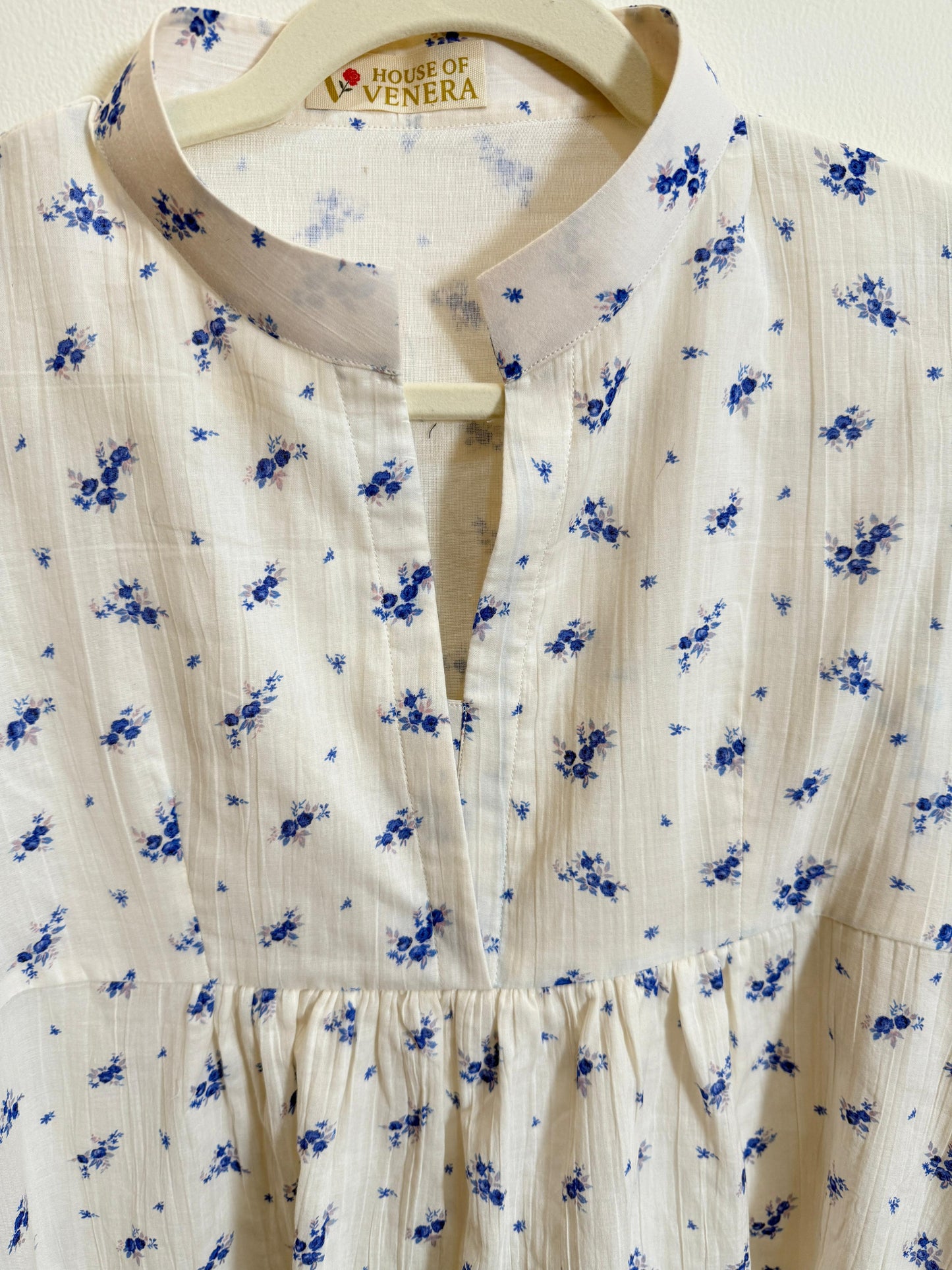 Bluebell Breeze Cotton Tunic