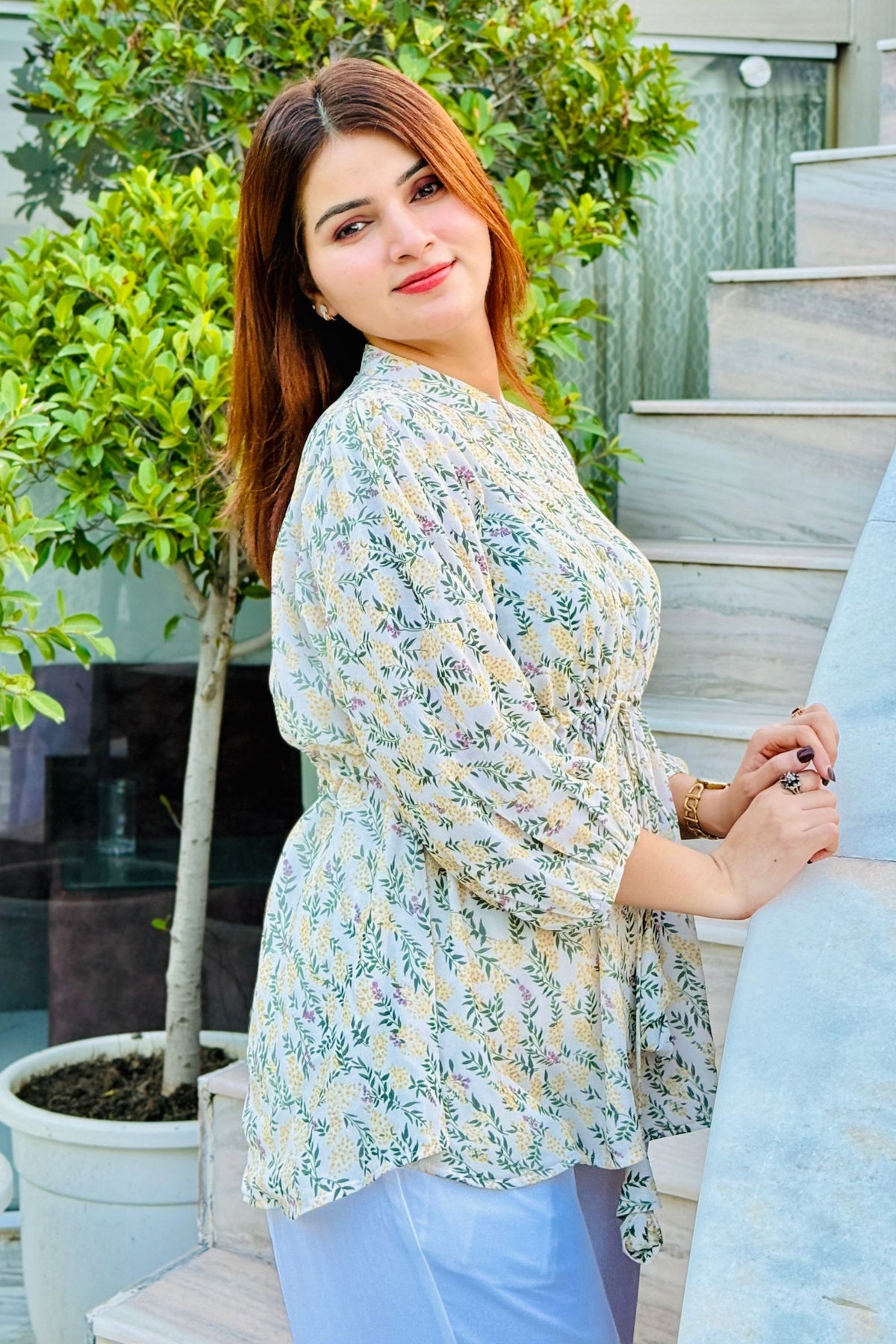 Zehra Soft Georgette Tunic