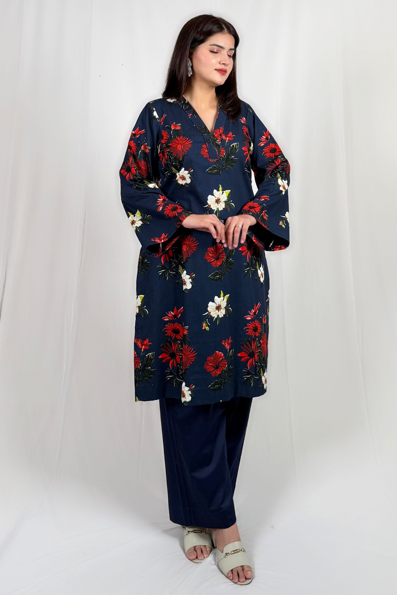 Ziya Bloom Ethnic Co-ord Set